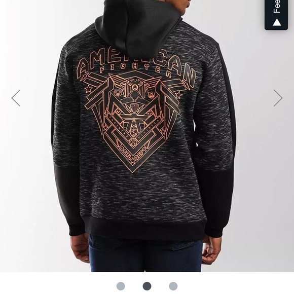 NEW AMERICAN FIGHTER Crownpoint Hooded Sweatshirt Size:4X - Picture 2 of 6